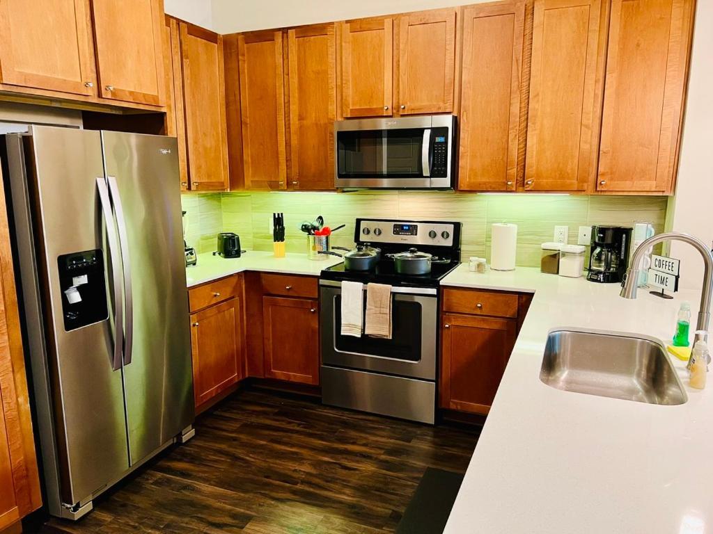 Downtown Apt Free Parking - Pool - Gym - Fully Kitchen Houston Eksteriør bilde