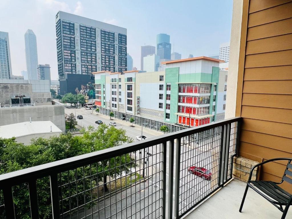 Downtown Apt Free Parking - Pool - Gym - Fully Kitchen Houston Eksteriør bilde